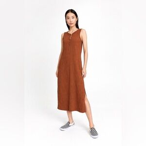 Z Supply Zelda Slub Maxi Dress size S